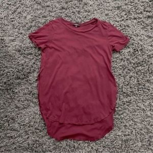 Womens fashion nova Tshirt tunic Size: M